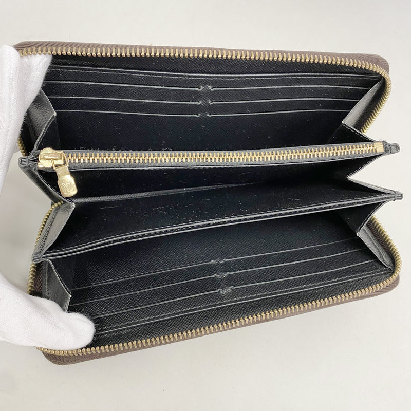 【6ia1126】ルイヴィトン 長財布 モノグラム･ジャイアント/リバース ジッピーウォレット M69353 ブラウン【中古】レディース