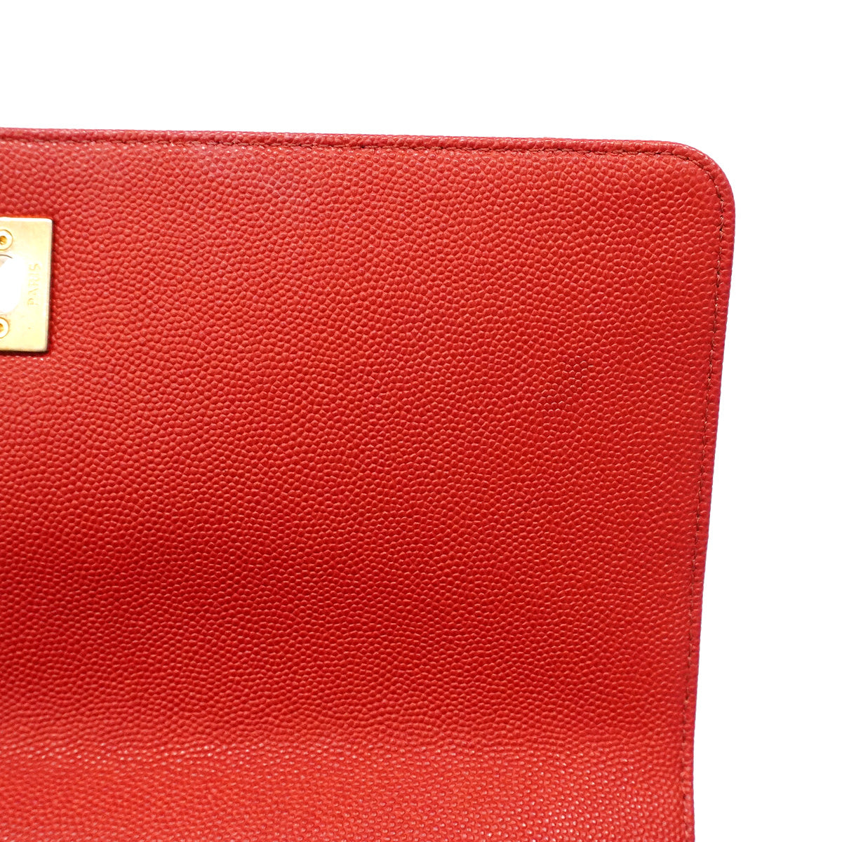 【6ia1127-e】シャネル ハンドバッグ チェーンショルダー ココハンドル キャビアスキン レッド ゴールド金具 2wayバッグ【中古】レディース