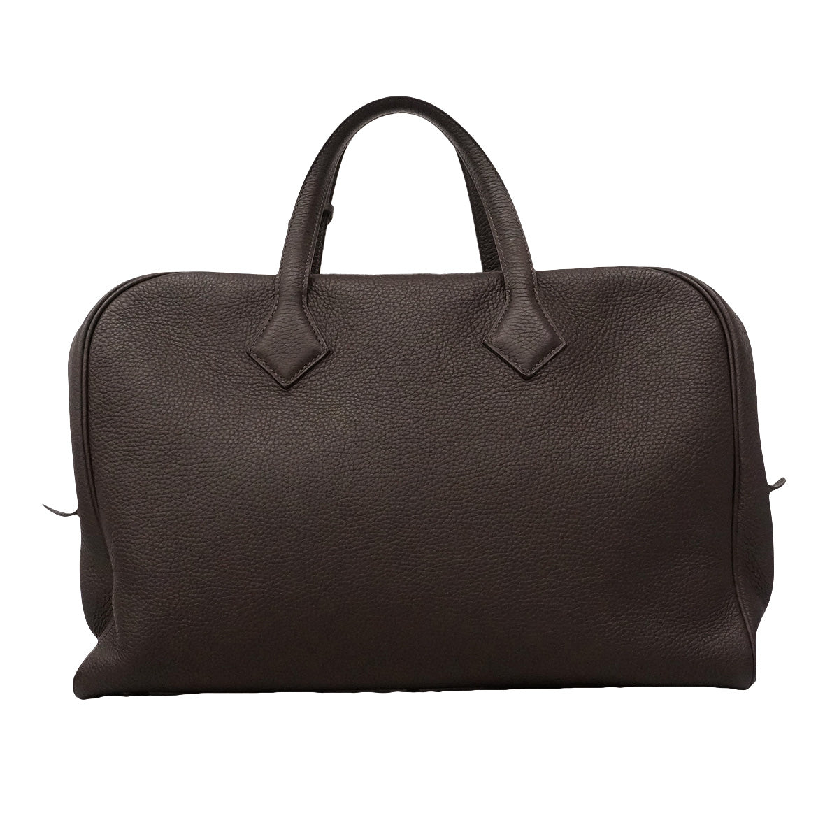 【6ia1133】エルメス トートバッグ ヴィクトリア43 トリヨンクレマンス エベーヌ シルバー金具 X刻印【中古】メンズ レディース ユニセックス