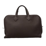 【6ia1133】エルメス トートバッグ ヴィクトリア43 トリヨンクレマンス エベーヌ シルバー金具 X刻印【中古】メンズ レディース ユニセックス