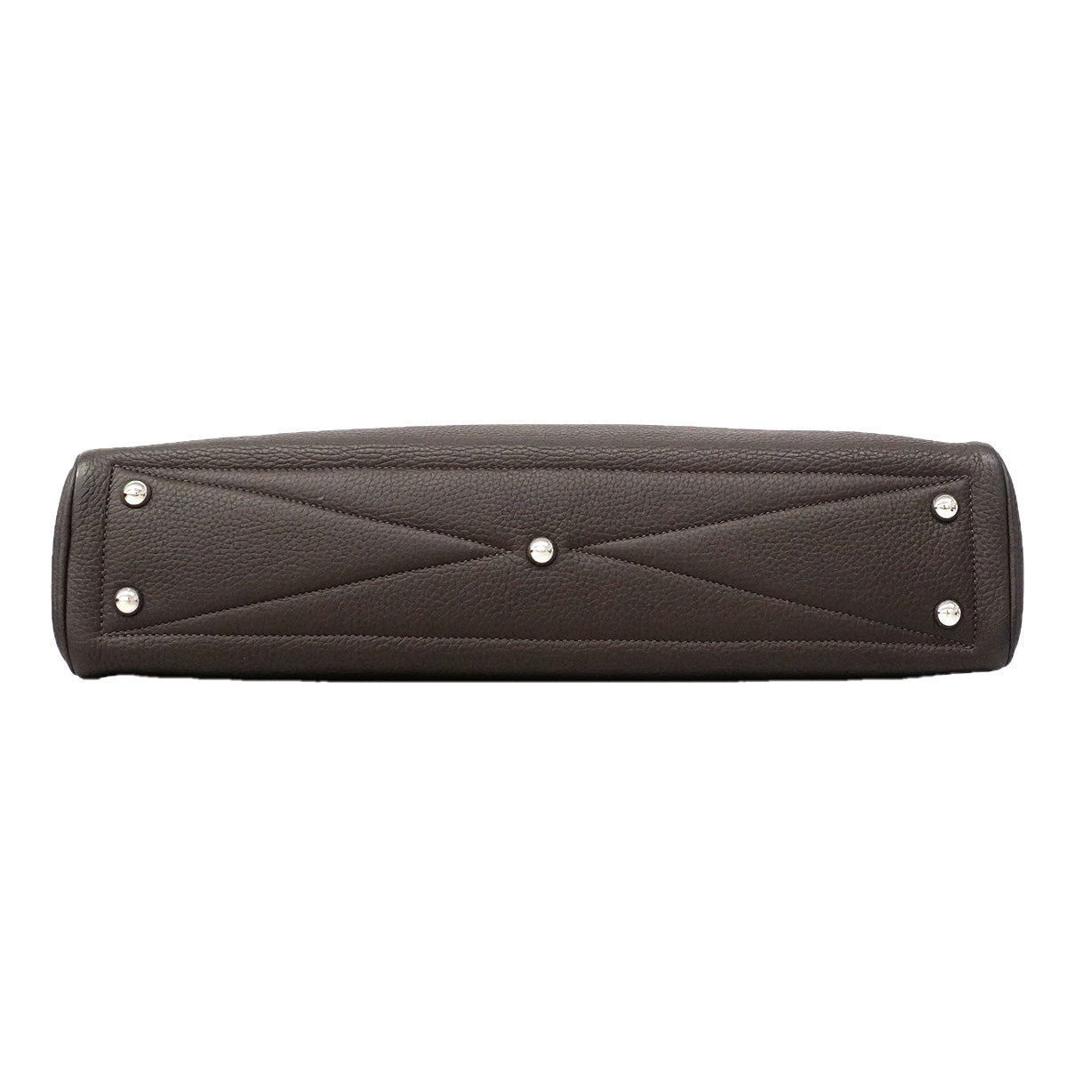 【6ia1133】エルメス トートバッグ ヴィクトリア43 トリヨンクレマンス エベーヌ シルバー金具 X刻印【中古】メンズ レディース ユニセックス