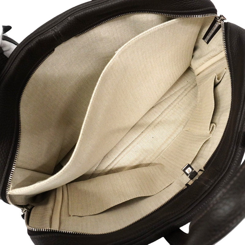 【6ia1133】エルメス トートバッグ ヴィクトリア43 トリヨンクレマンス エベーヌ シルバー金具 X刻印【中古】メンズ レディース ユニセックス