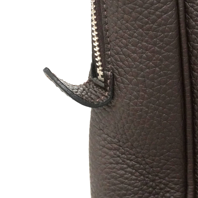 【6ia1133】エルメス トートバッグ ヴィクトリア43 トリヨンクレマンス エベーヌ シルバー金具 X刻印【中古】メンズ レディース ユニセックス
