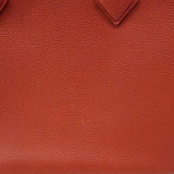 【6ia1134】エルメス トートバッグ プリュム32 トゴ ブリック ゴールド金具 □F刻印【中古】レディース