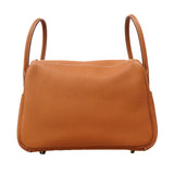 【6ia1143】エルメス ハンドバッグ リンディ26 トリヨンクレマンス ゴールド ゴールド金具 K刻印 2wayバッグ【中古】レディース