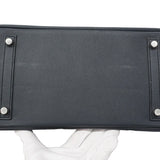 【6ia1145-g】エルメス ハンドバッグ バーキン30 ヴォーエプソン ブルーニュイ シルバー金具 C刻印【中古】レディース