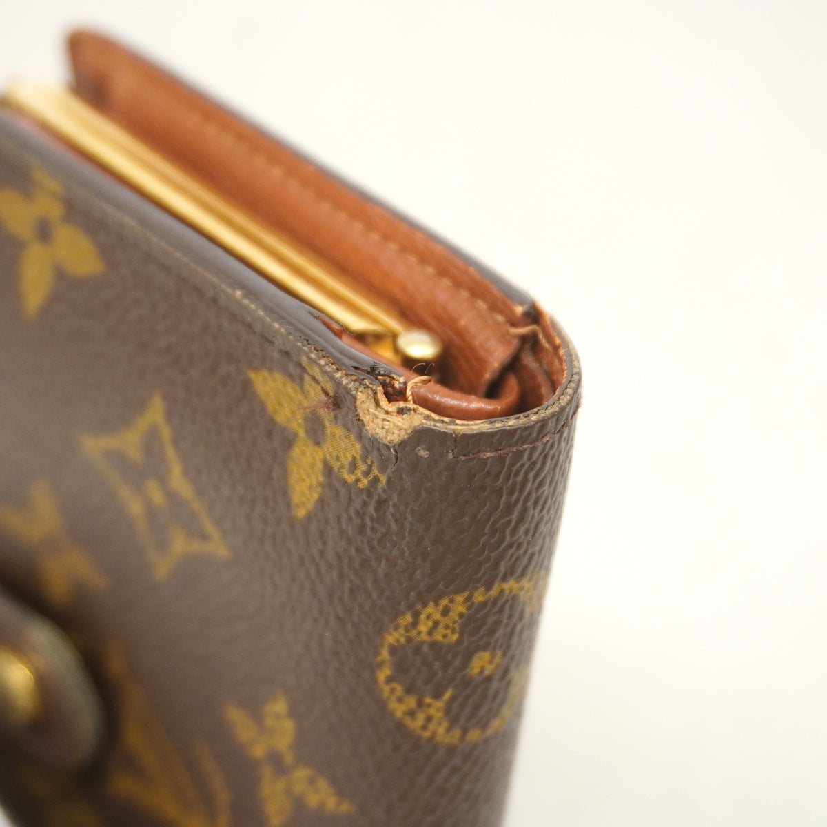 【6ia1146】ルイヴィトン 財布 モノグラム ポルトモネビエヴィエノワ M61663 ブラウン【中古】レディース