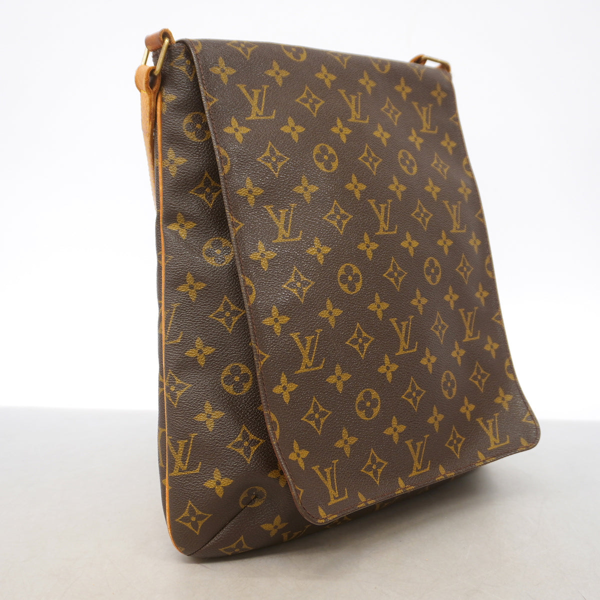 【6ia1152】ルイヴィトン ショルダーバッグ モノグラム ミュゼット M51256 ブラウン【中古】レディース