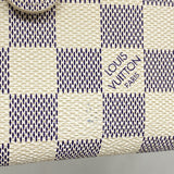 【6ia1177】ルイヴィトン 財布 ダミエ・アズール ポルトフォイユヴィエノワ N61676 ホワイト【中古】レディース