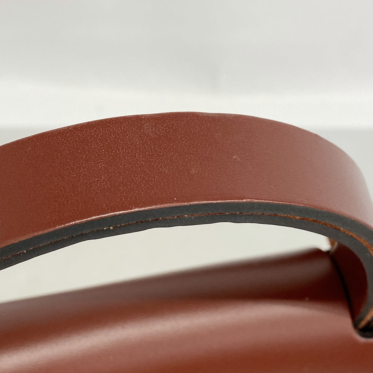 【6ia1181】エルメス ハンドバッグ エールバッグジップPM トワルオフィシエ レッド シルバー金具 U刻印 2wayバッグ【中古】レディース