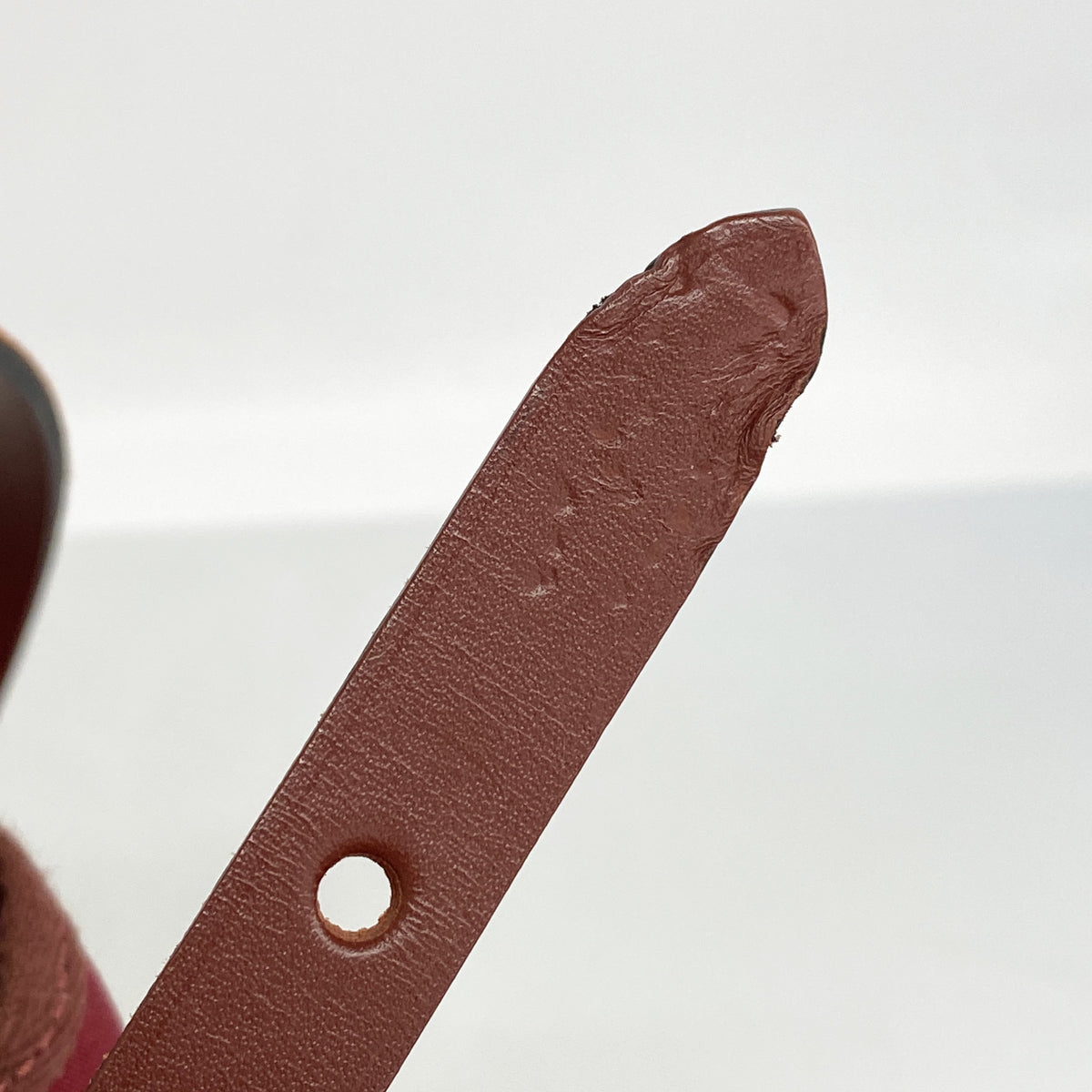 【6ia1181】エルメス ハンドバッグ エールバッグジップPM トワルオフィシエ レッド シルバー金具 U刻印 2wayバッグ【中古】レディース