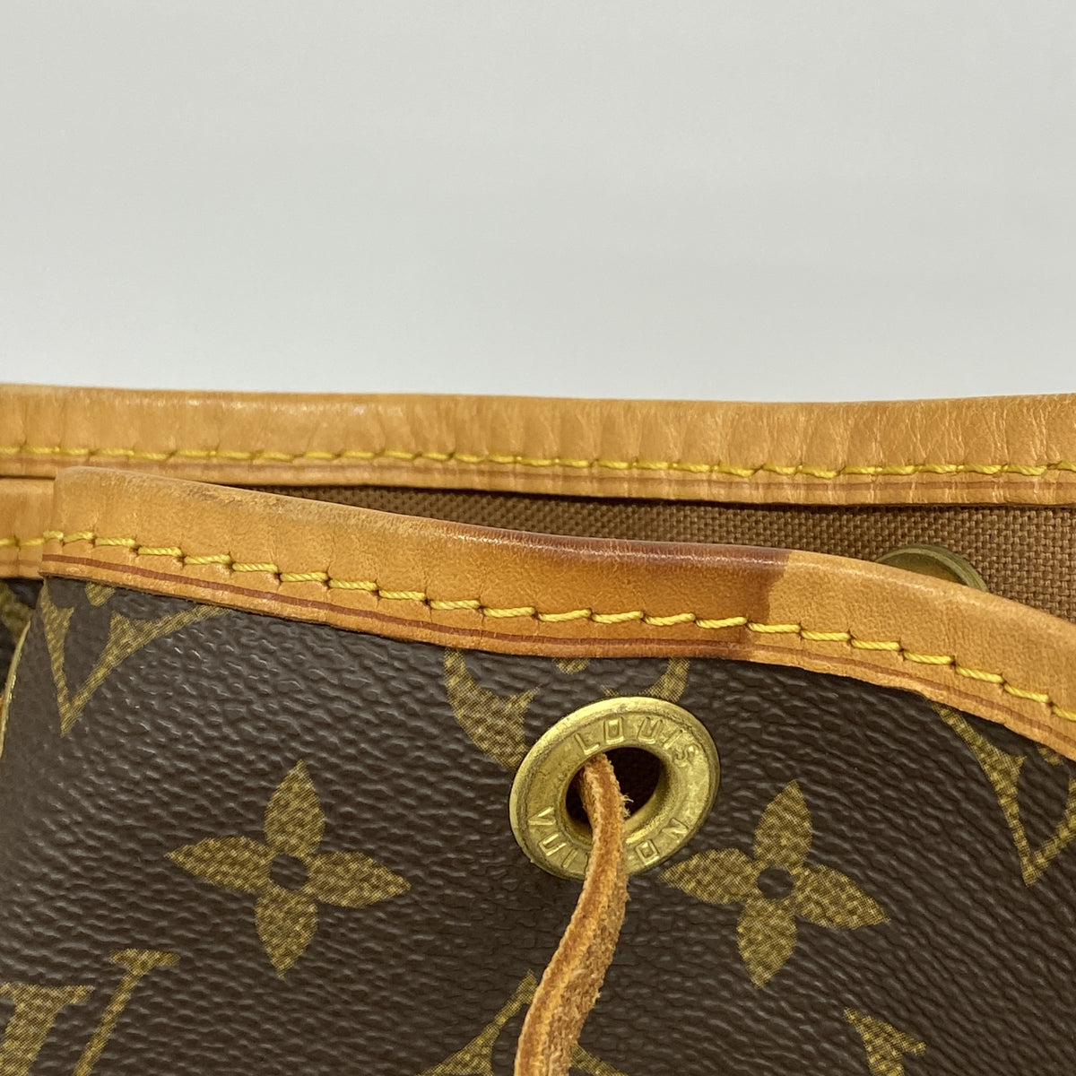 【6ia1187】ルイヴィトン ショルダーバッグ モノグラム ノエ M42224 ブラウン【中古】レディース