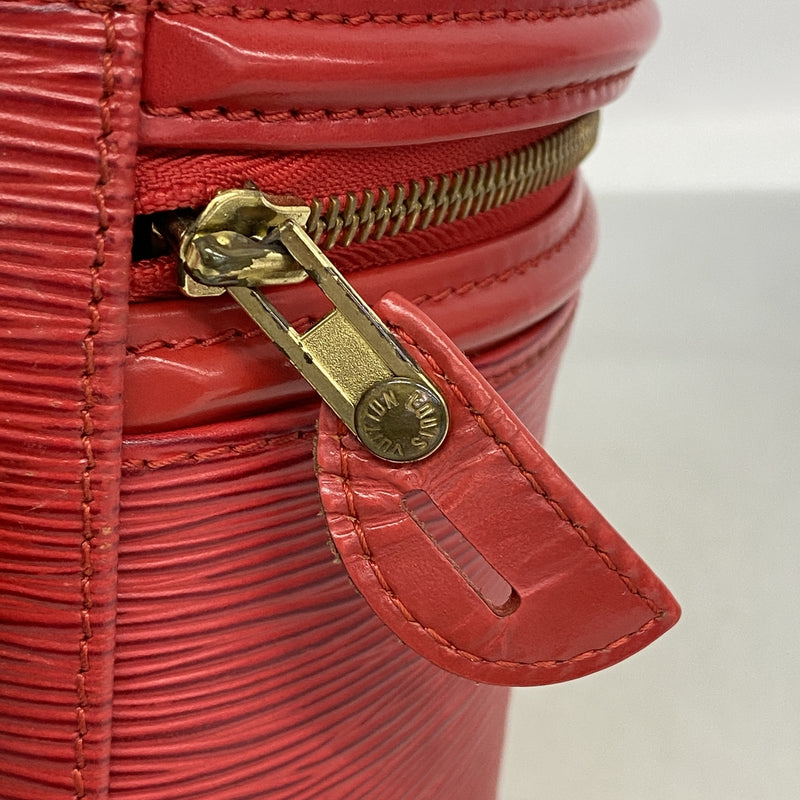 【6ia1196】ルイヴィトン ハンドバッグ エピ カンヌ M48037 カスティリアンレッド【中古】レディース