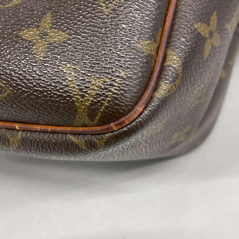 【6ib1215】ルイヴィトン ショルダーバッグ モノグラム リポーターPM M45254 ブラウン【中古】レディース