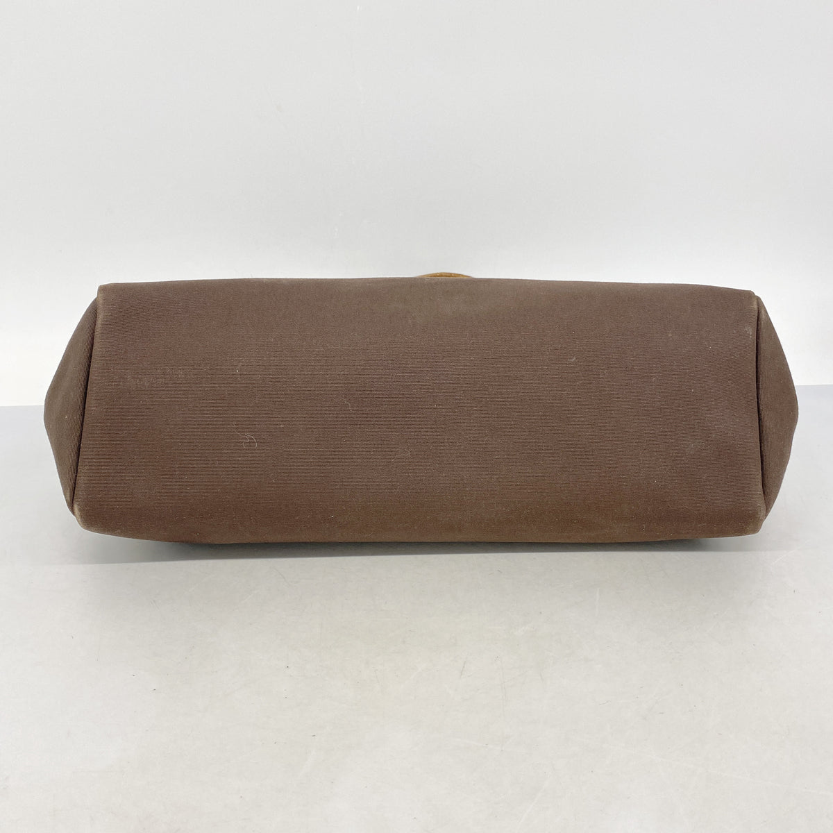 【6ib1217】エルメス トートバッグ エールバッグカバス トワルオフィシエ ブラウン ゴールド金具 □F刻印【中古】レディース