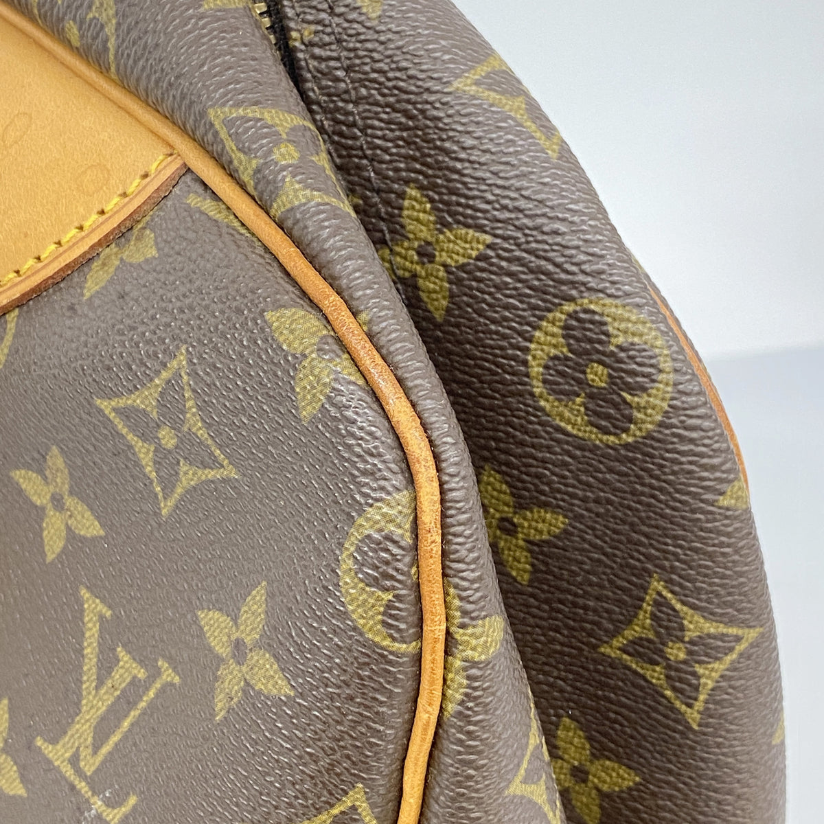 【6ib1219】ルイヴィトン ハンドバッグ モノグラム ドーヴィル M47270 ブラウン【中古】レディース