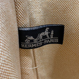 【6ib1223】エルメス トートバッグ ニューフールトゥMM キャンバス オレンジ シルバー金具【中古】メンズ レディース ユニセックス