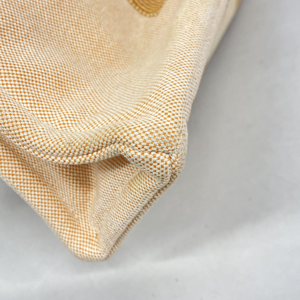 【6ib1223】エルメス トートバッグ ニューフールトゥMM キャンバス オレンジ シルバー金具【中古】メンズ レディース ユニセックス