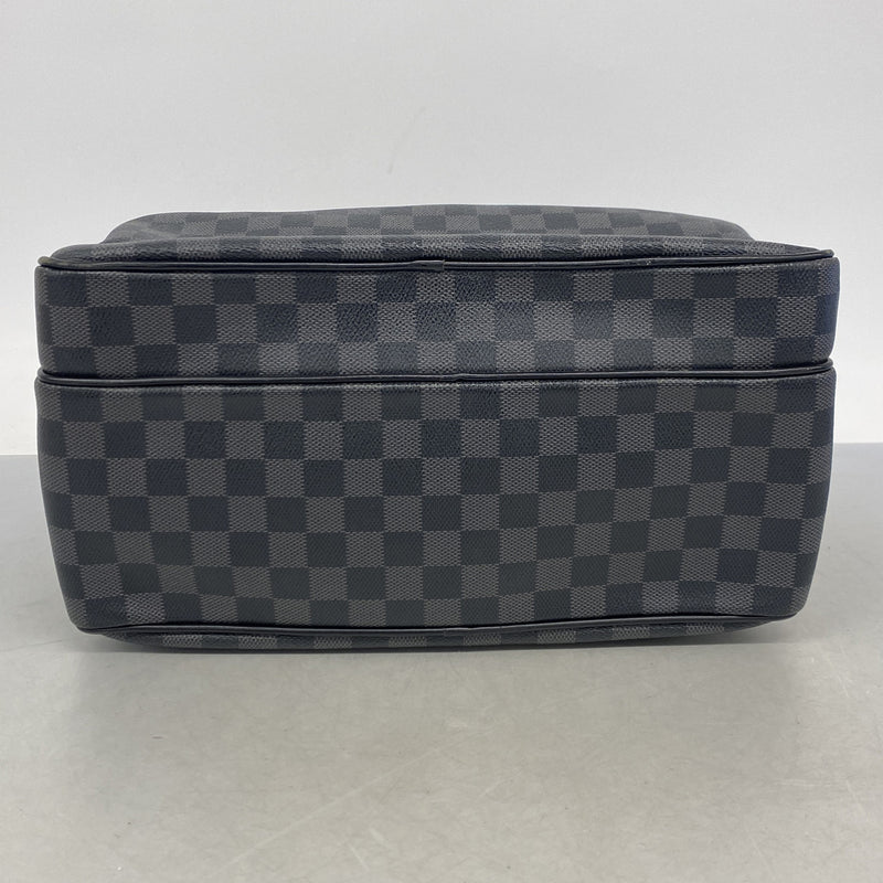 【6ib1225】ルイヴィトン ショルダーバッグ ダミエ・グラフィット イオ N45252 ブラック グレー【中古】メンズ
