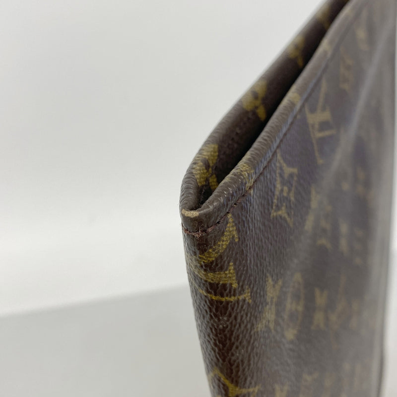 【6ib1229】ルイヴィトン クラッチバッグ モノグラム ポッシュドキュマン M53456 ブラウン【中古】メンズ