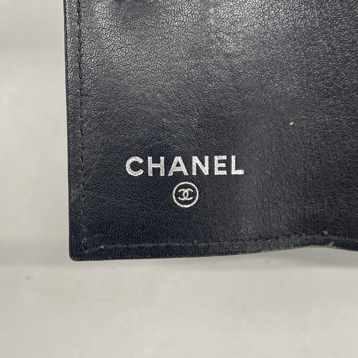 【6ib1232】シャネル キーケース キャビアスキン ブラック シルバー金具【中古】メンズ レディース ユニセックス
