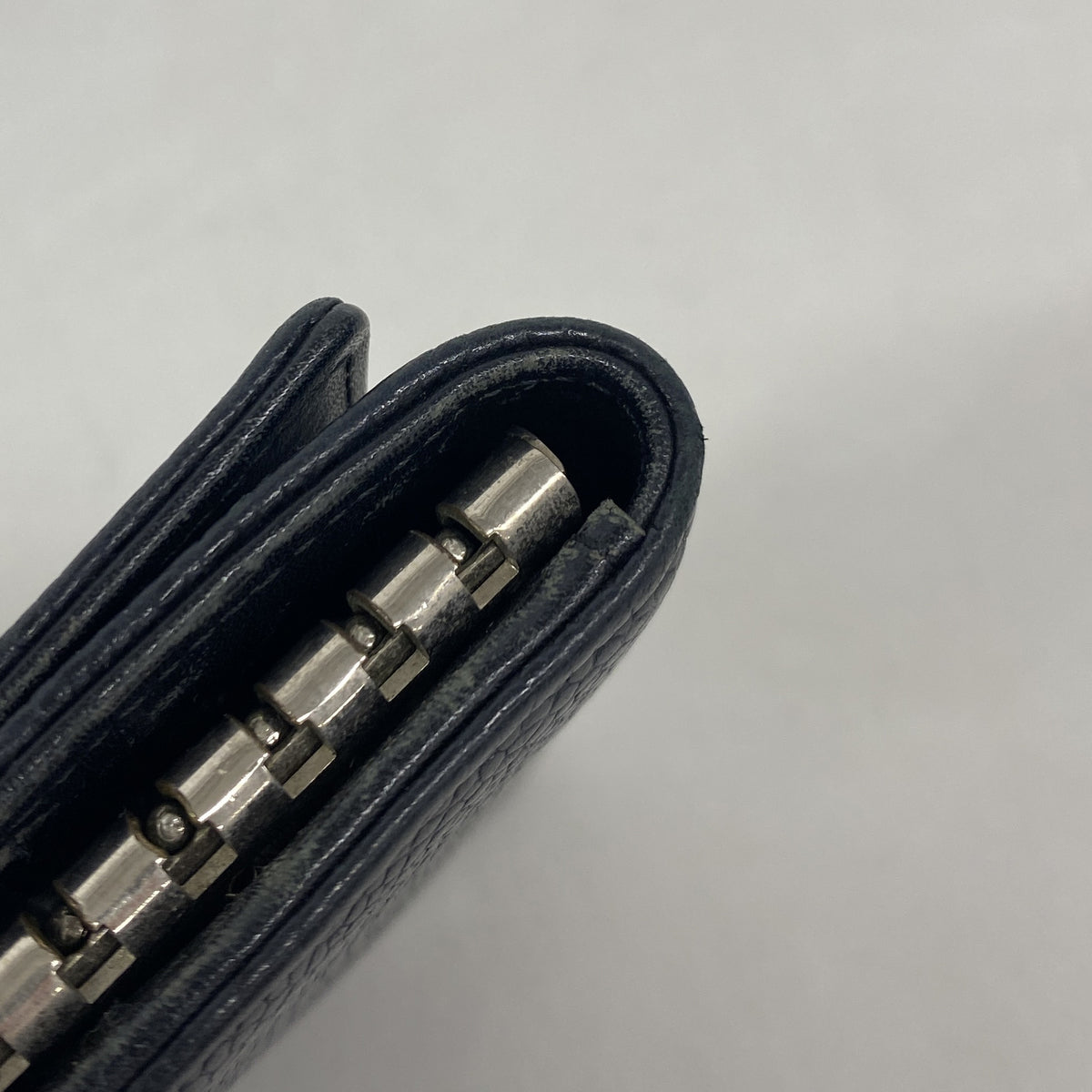 【6ib1232】シャネル キーケース キャビアスキン ブラック シルバー金具【中古】メンズ レディース ユニセックス