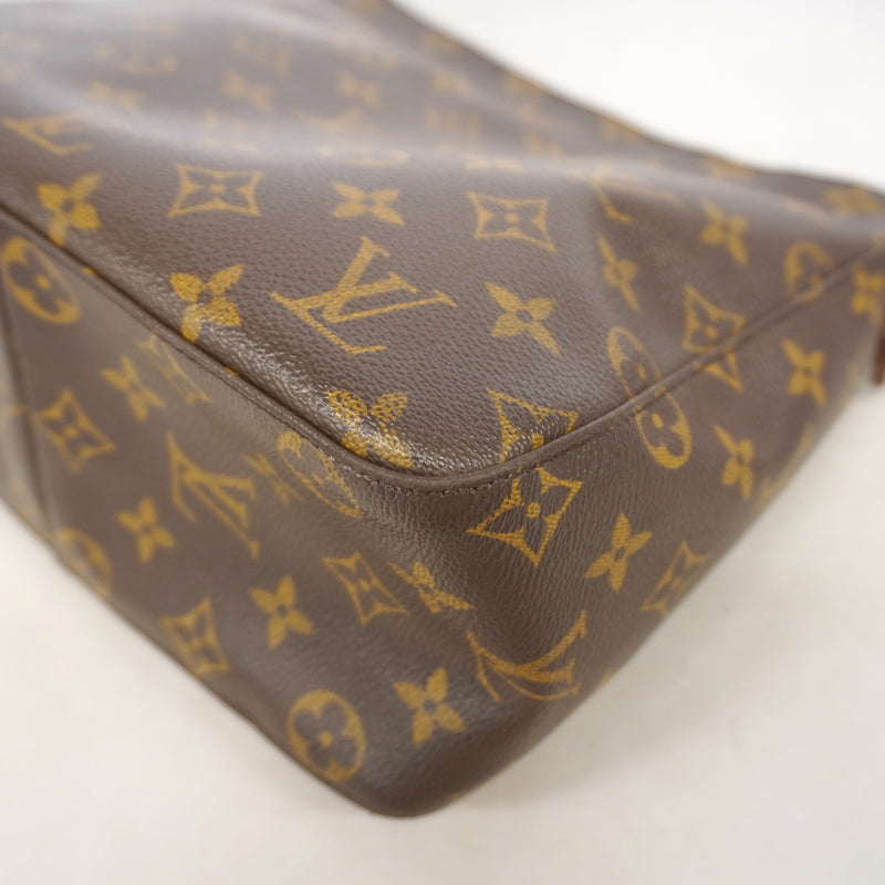 【6ib1234】ルイヴィトン ショルダーバッグ モノグラム ルーピングMM M51146 ブラウン【中古】レディース