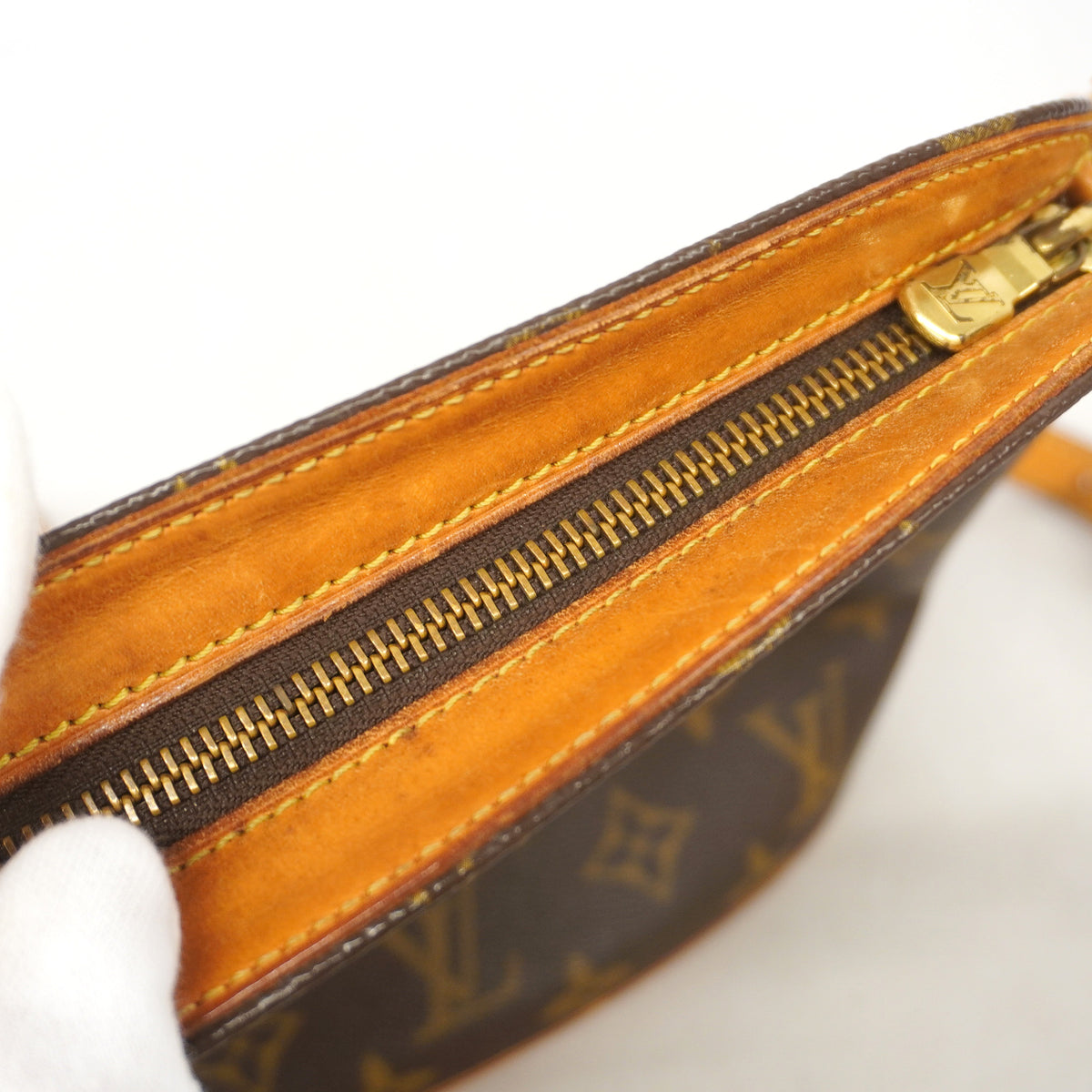 【6ib1235】ルイヴィトン ショルダーバッグ モノグラム ドルーオ M51290 ブラウン【中古】レディース