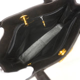 【6ib1239】シャネル トートバッグ マトラッセ ラムスキン ブラック ゴールド金具【中古】レディース