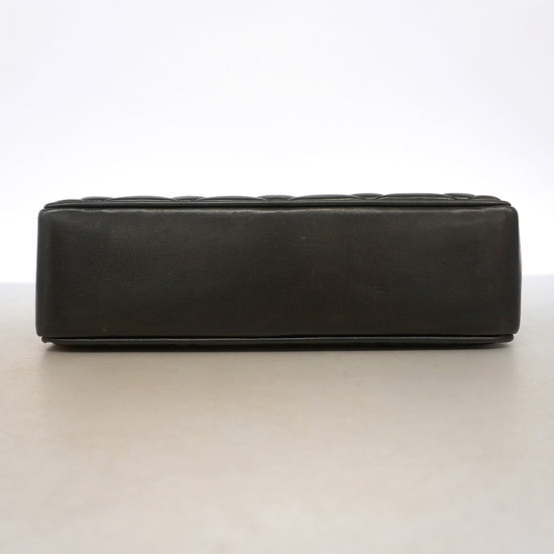 【6ib1239】シャネル トートバッグ マトラッセ ラムスキン ブラック ゴールド金具【中古】レディース