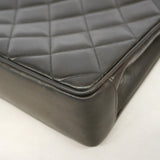 【6ib1239】シャネル トートバッグ マトラッセ ラムスキン ブラック ゴールド金具【中古】レディース