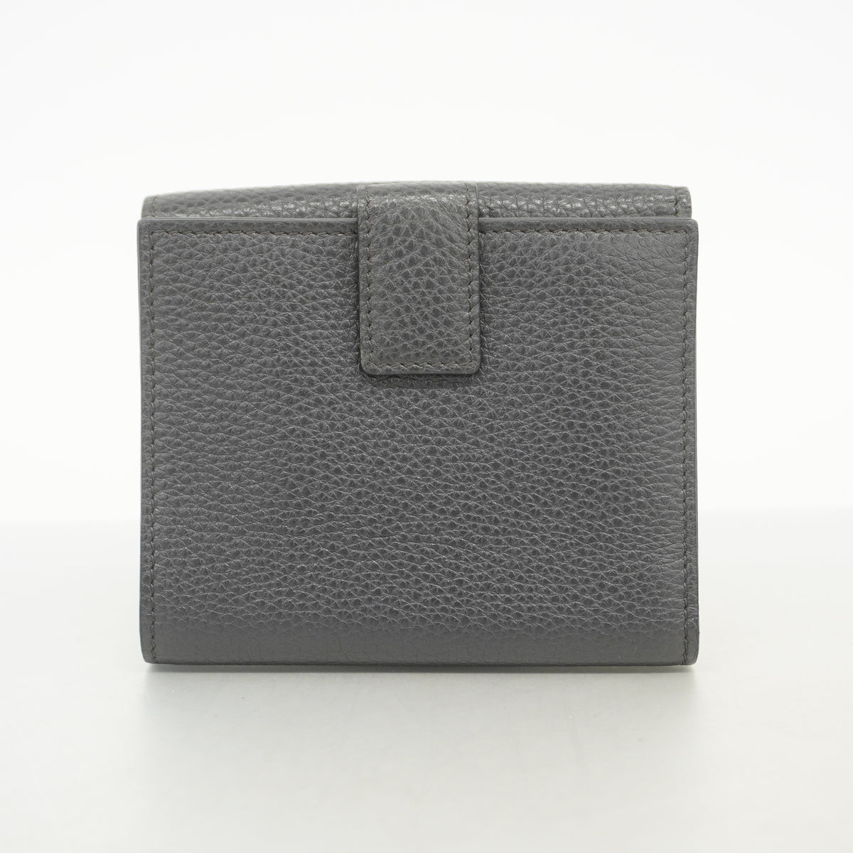 【6ib1249】サルヴァトーレフェラガモ 財布 ガンチーニ レザー ブラック ゴールド金具【中古】レディース