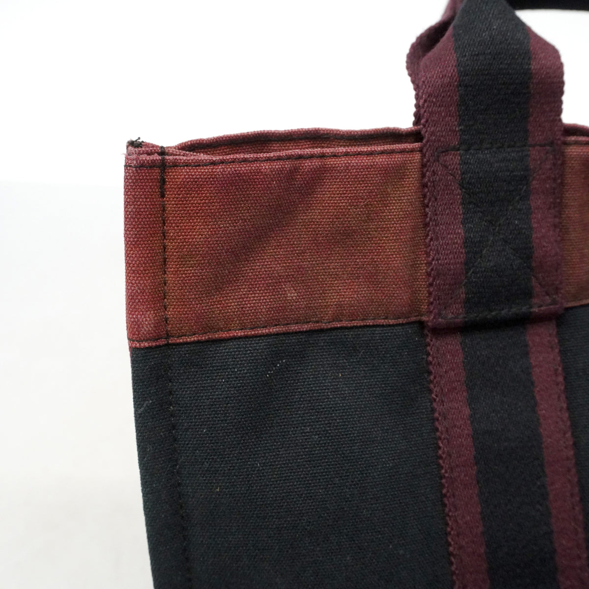 【6ib1250】エルメス トートバッグ フールトゥPM キャンバス ブラック シルバー金具【中古】メンズ レディース ユニセックス