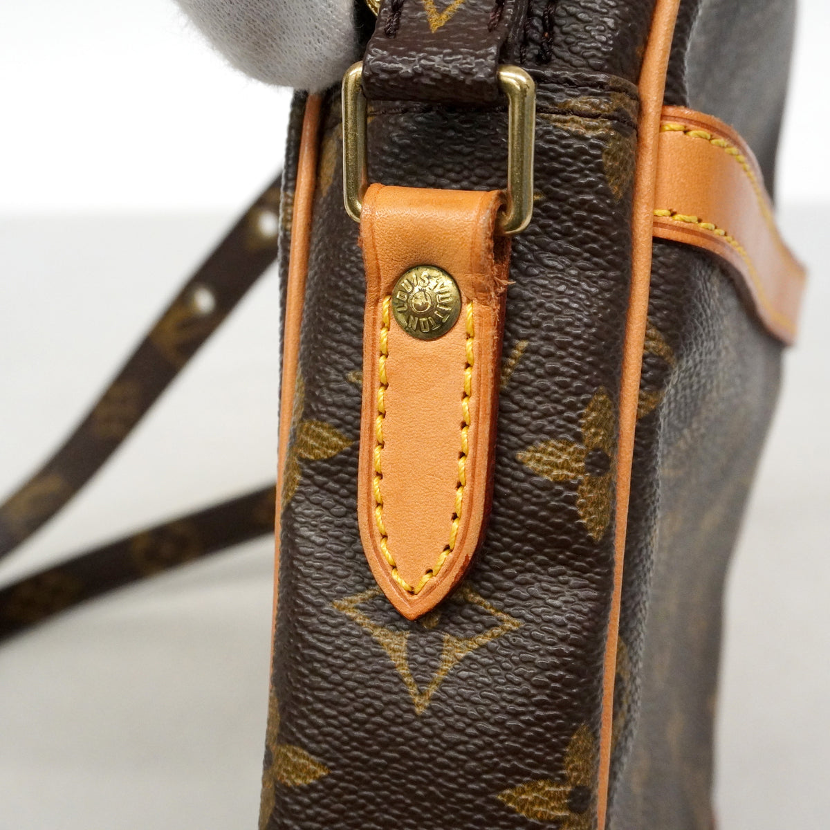 【6ib1252】ルイヴィトン ショルダーバッグ モノグラム ダヌーブ M45266 ブラウン【中古】レディース