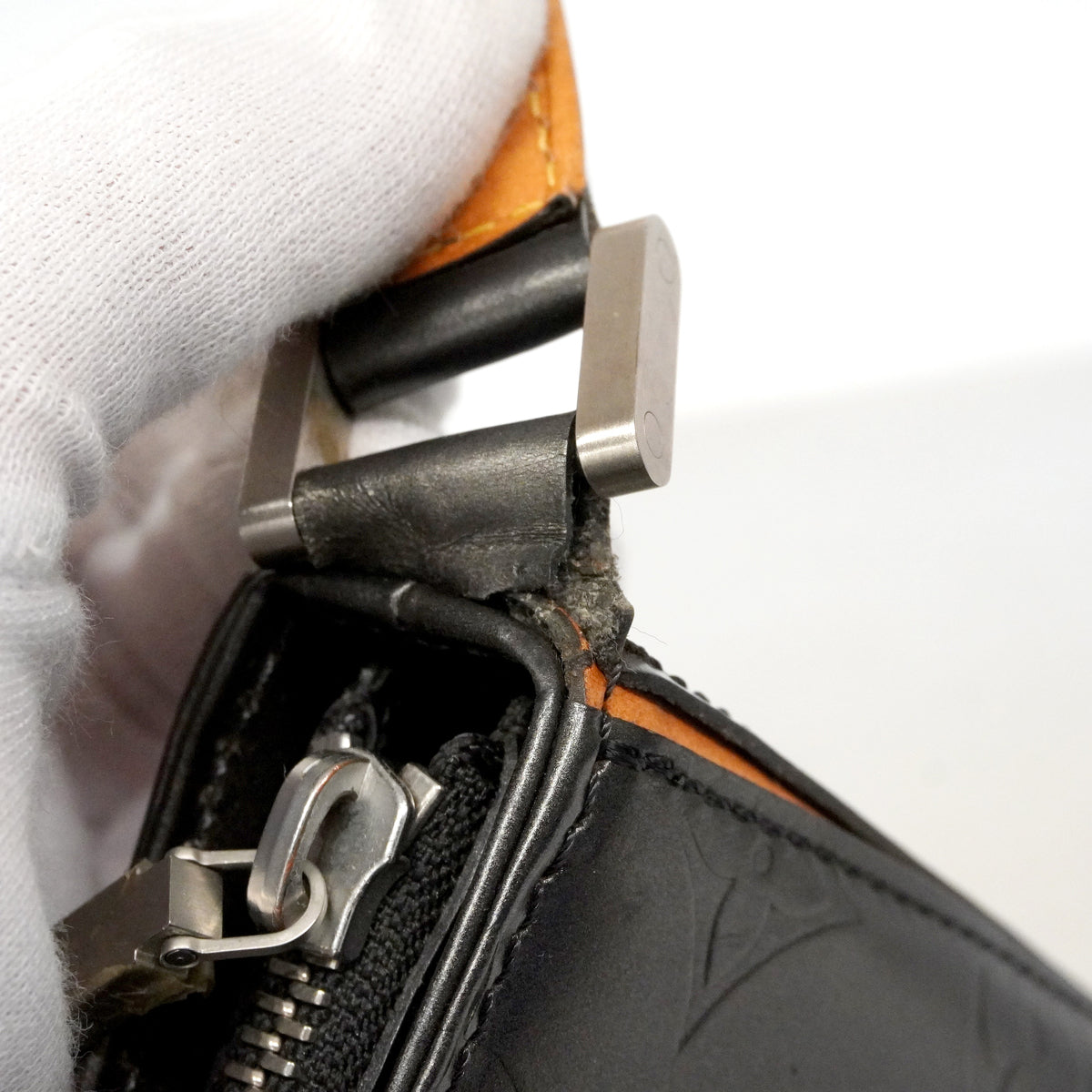 【6ib1255】ルイヴィトン ハンドバッグ モノグラム・マット ファウラー M55142 ノワール【中古】レディース
