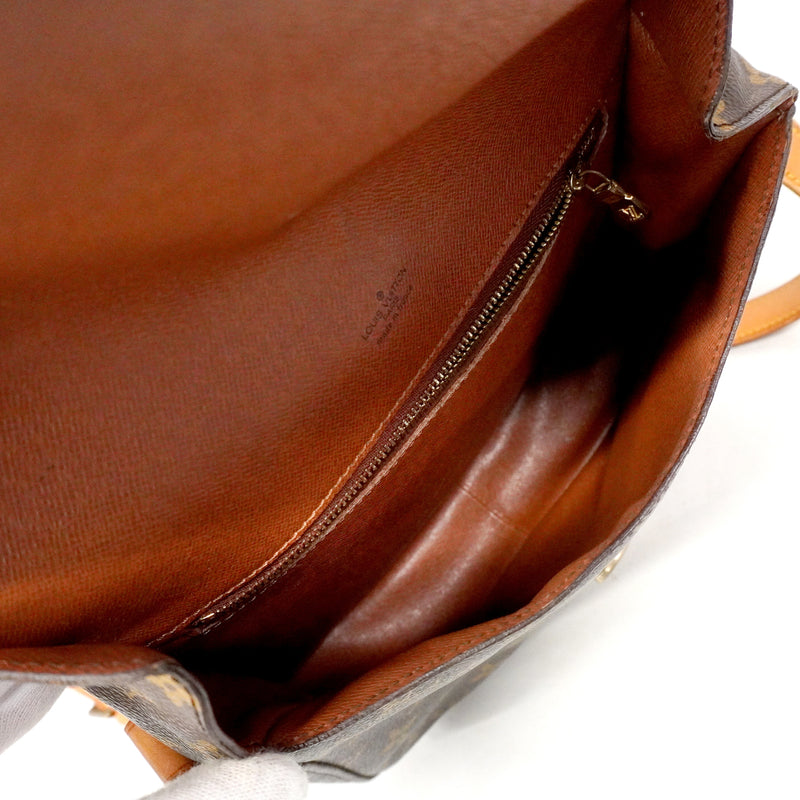 【6ib1256】ルイヴィトン ショルダーバッグ モノグラム サンクルーGM M51242 ブラウン【中古】レディース