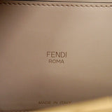 【6ib1261】フェンディ ハンドバッグ ウェイスモール レザー アイボリー ゴールド金具 2wayバッグ【中古】レディース