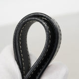 【6ib1270】セリーヌ ハンドバッグ マカダム キャンバス グレー ブラック シルバー金具【中古】レディース