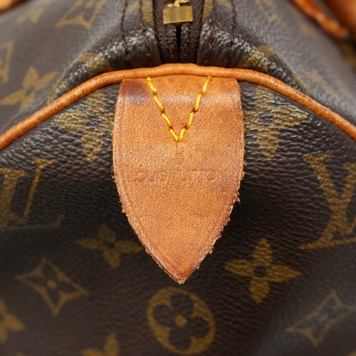 【6ib1275】ルイヴィトン ハンドバッグ モノグラム スピーディ30 M41108 ブラウン【中古】レディース