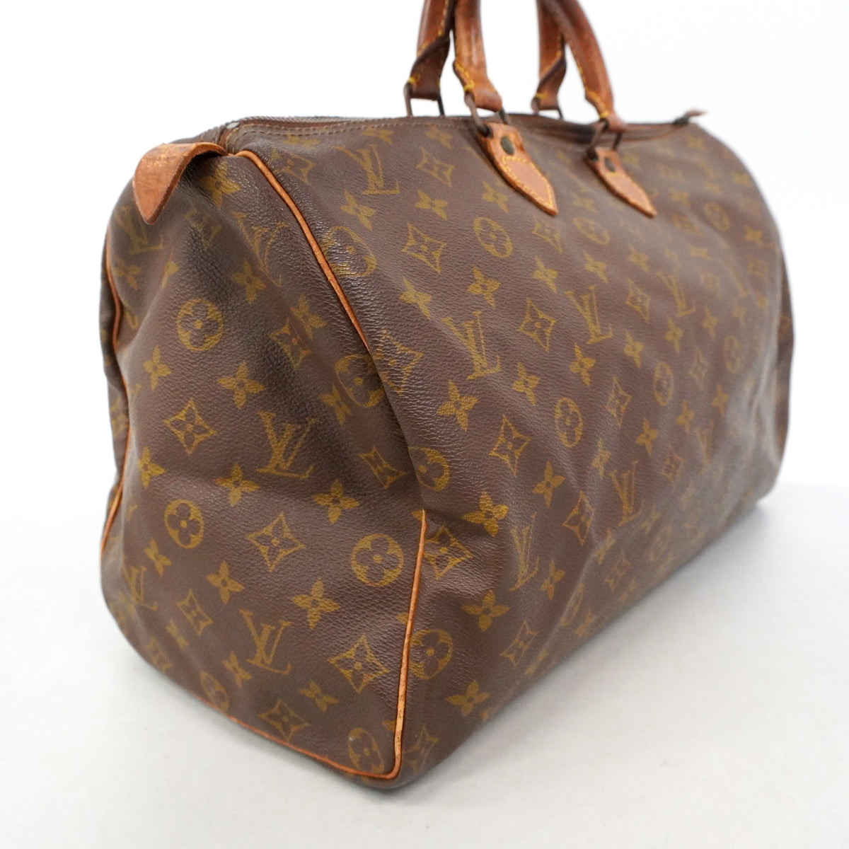【6ib1276】ルイヴィトン ハンドバッグ モノグラム スピーディ40 M41106 ブラウン【中古】レディース