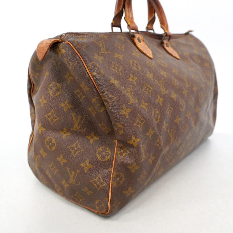 【6ib1276】ルイヴィトン ハンドバッグ モノグラム スピーディ40 M41106 ブラウン【中古】レディース