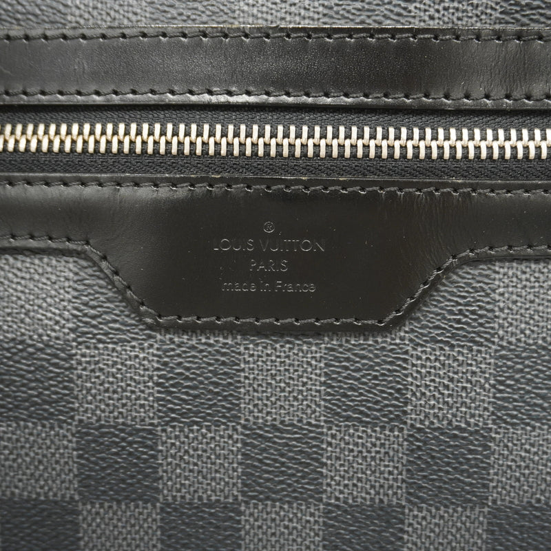 【6ib1286】ルイヴィトン ショルダーバッグ ダミエ・グラフィット ミックMM N41106 ブラック【中古】メンズ