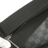【6ib1286】ルイヴィトン ショルダーバッグ ダミエ・グラフィット ミックMM N41106 ブラック【中古】メンズ