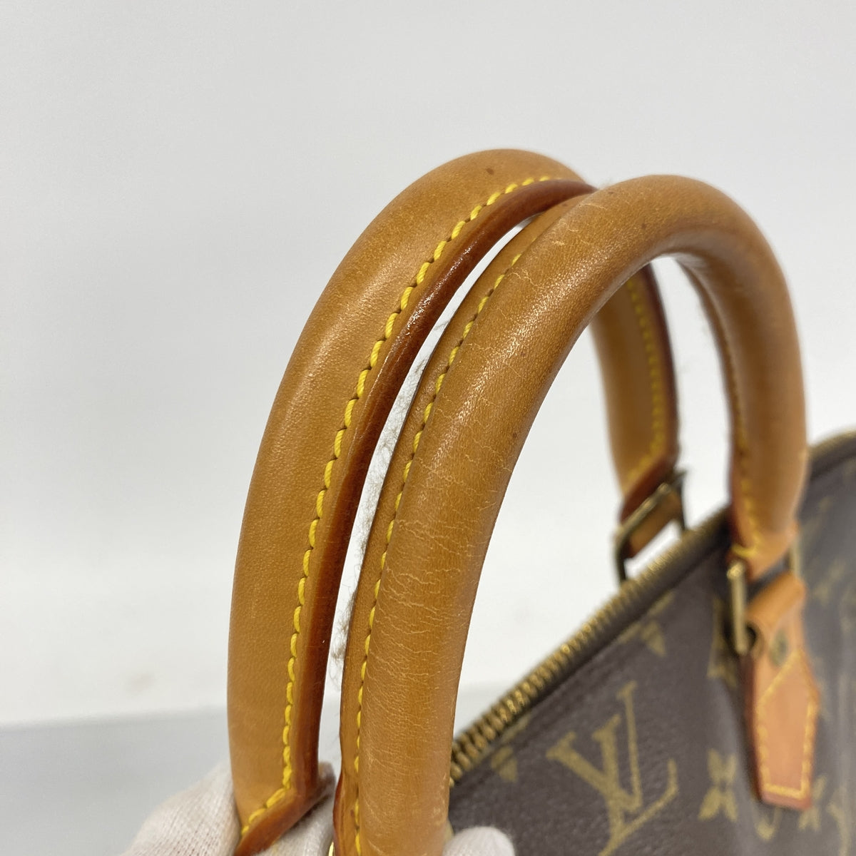 【6ib1294】ルイヴィトン ハンドバッグ モノグラム アルマ M51130 ブラウン【中古】レディース