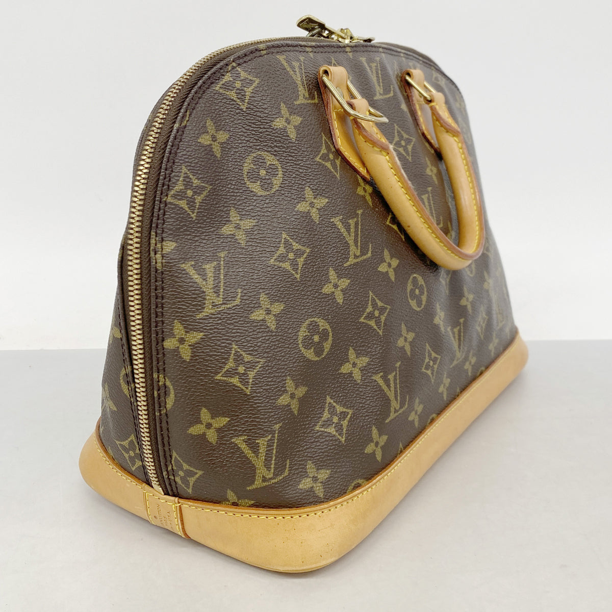 【6ib1294】ルイヴィトン ハンドバッグ モノグラム アルマ M51130 ブラウン【中古】レディース