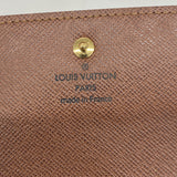 【6ib1297】ルイヴィトン コインケース モノグラム ポルトモネプラ M61930 ブラウン【中古】メンズ レディース ユニセックス