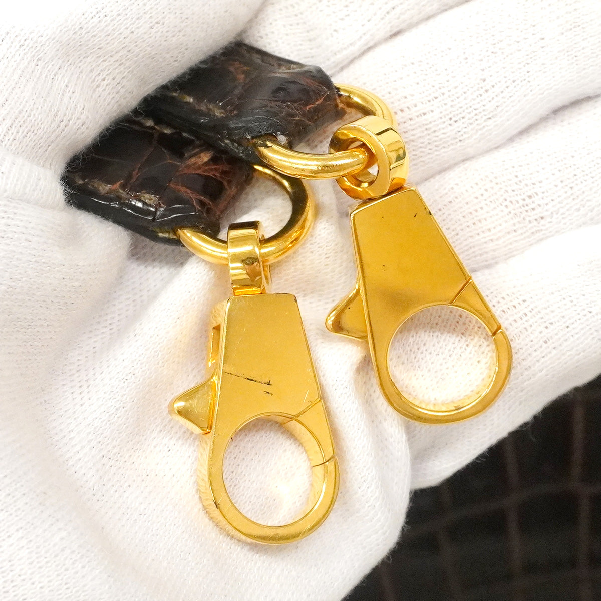 【6ib1300-g】エルメス ハンドバッグ ケリー32 ニロティカス ダークブラウン ゴールド金具 ○V刻印 2wayバッグ【中古】レディース
