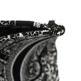 【6ib1307】クリスチャンディオール トートバッグ ブックトート キャンバス ブラック【中古】レディース