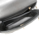 【6ib1311】シャネル ハンドバッグ チェーンショルダー ココハンドル ラムスキン ブラック ゴールド金具 2wayバッグ【中古】レディース