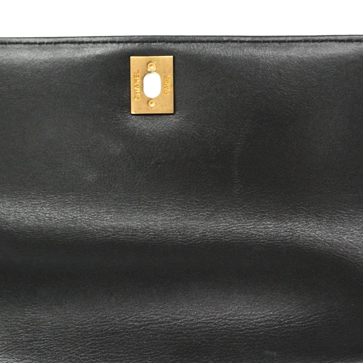 【6ib1311】シャネル ハンドバッグ チェーンショルダー ココハンドル ラムスキン ブラック ゴールド金具 2wayバッグ【中古】レディース